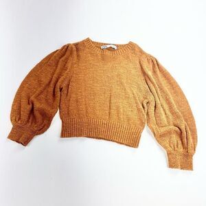 Zara fall colored knit sweater M